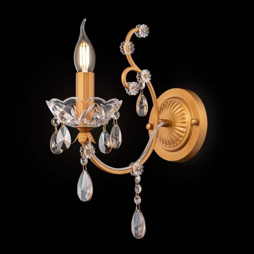 Maytoni DIA004-01-G - Aplique SEVILLA 1xE14/60W/230V