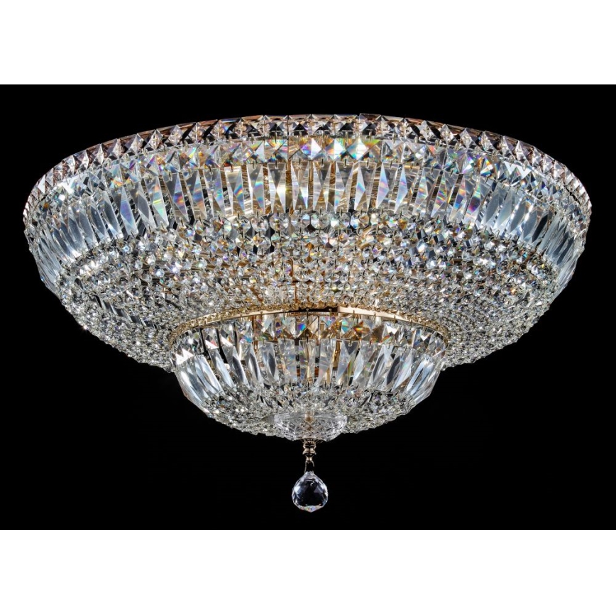 Maytoni DIA100-CL-16-G - Plafón BASFOR 16xE14/60W/230V dorado