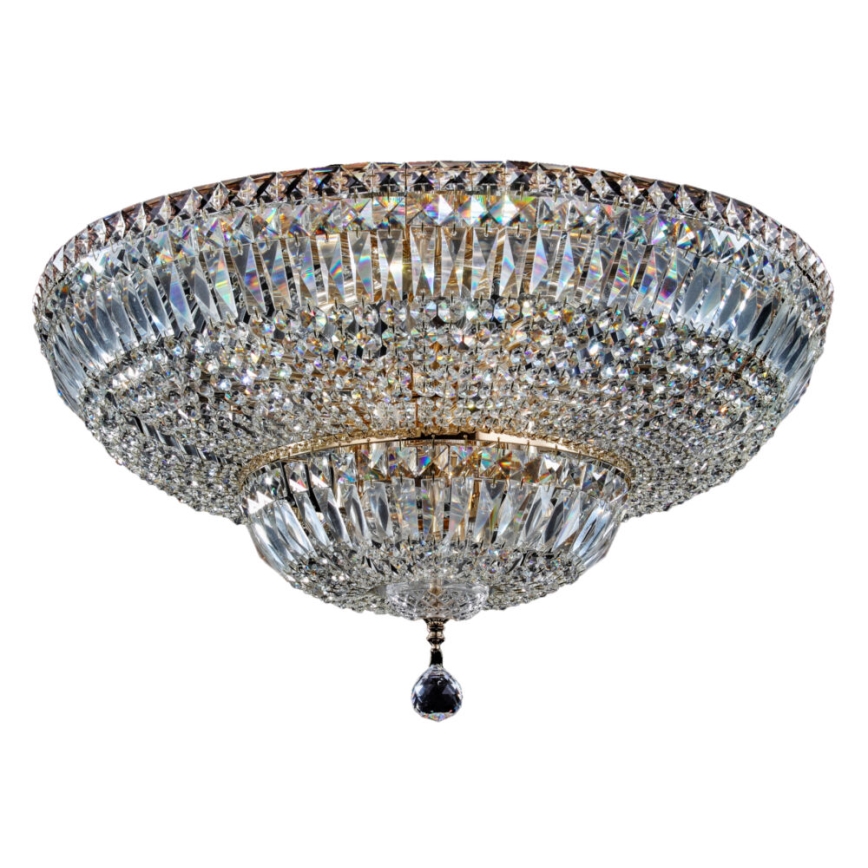 Maytoni DIA100-CL-16-G - Plafón BASFOR 16xE14/60W/230V dorado