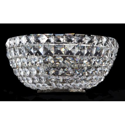 Maytoni DIA100-WL-02-N - Aplique BASFOR 2xE14/60W/230V cromo mate