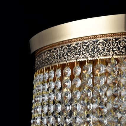 Maytoni DIA522-CL-07-G - Plafón CASCADE 7xE14/60W/230V
