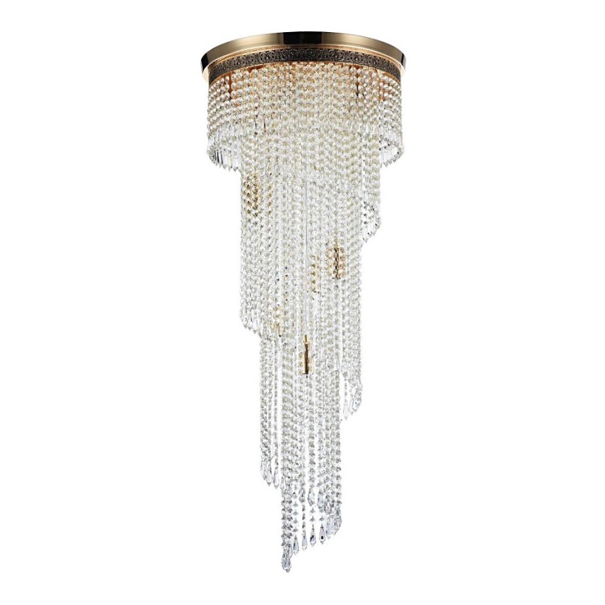 Maytoni DIA522-CL-12-G - Plafón CASCADE 12xE14/60W/230V