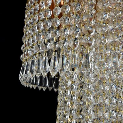Maytoni DIA522-CL-12-G - Plafón CASCADE 12xE14/60W/230V
