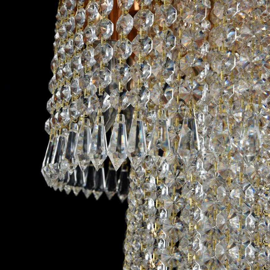 Maytoni DIA522-CL-12-G - Plafón CASCADE 12xE14/60W/230V