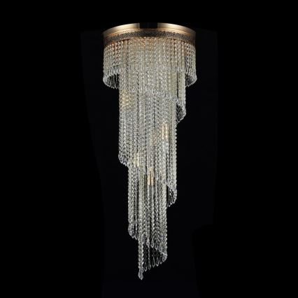 Maytoni DIA522-CL-12-G - Plafón CASCADE 12xE14/60W/230V