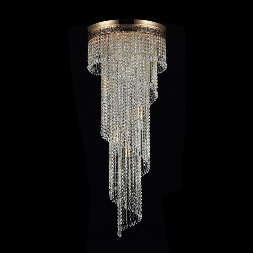 Maytoni DIA522-CL-12-G - Plafón CASCADE 12xE14/60W/230V