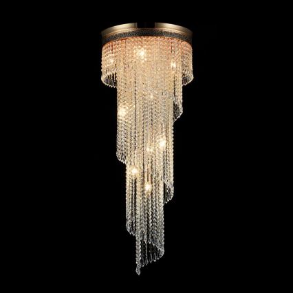 Maytoni DIA522-CL-12-G - Plafón CASCADE 12xE14/60W/230V