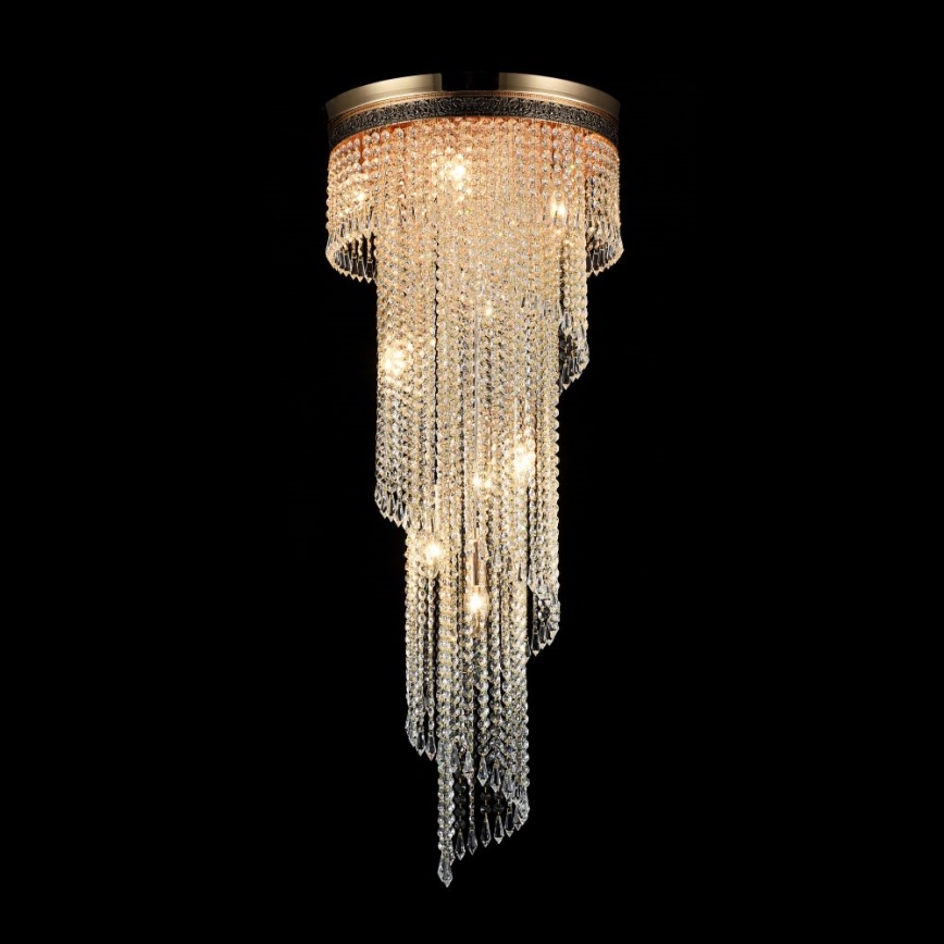 Maytoni DIA522-CL-12-G - Plafón CASCADE 12xE14/60W/230V