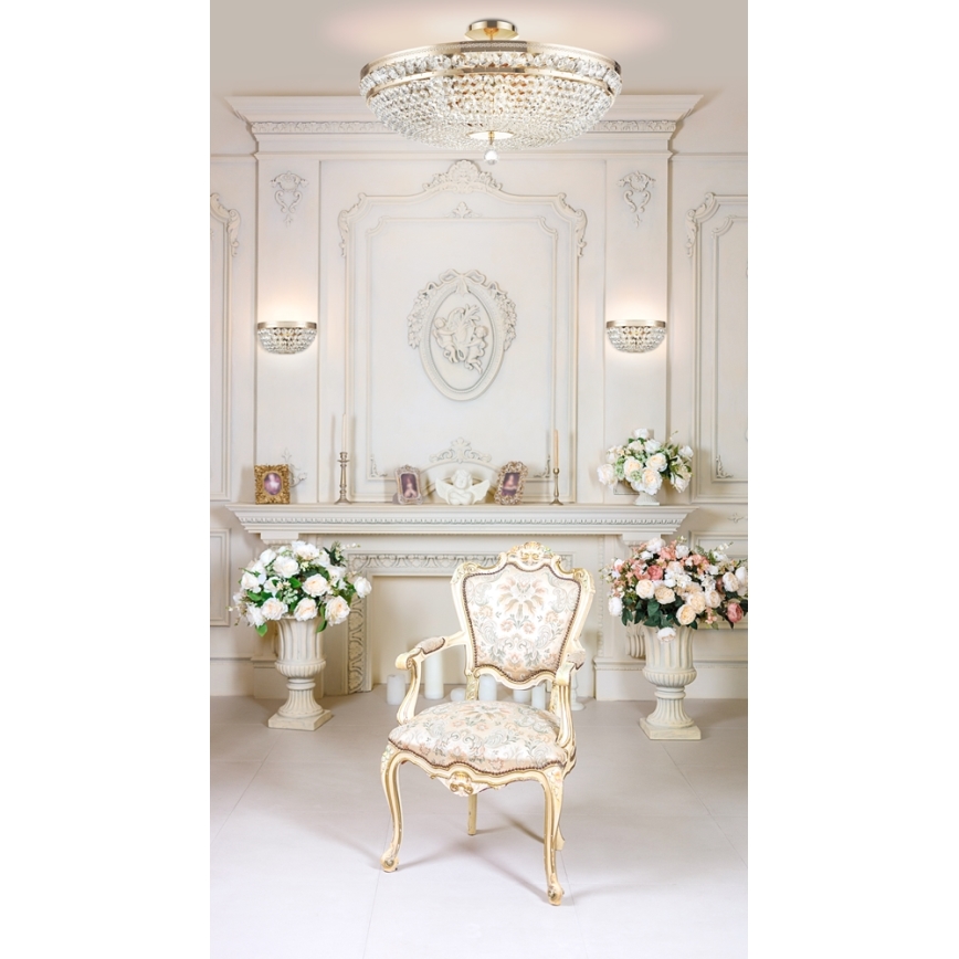 Maytoni DIA700-CL-12-G - Plafón OTTILIA 12xE14/60W/230V