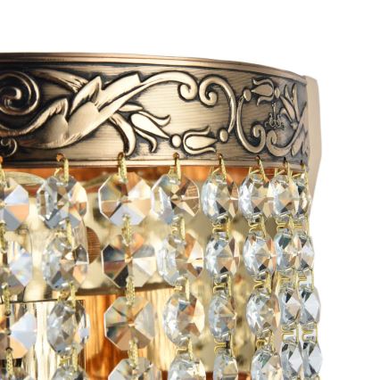 Maytoni DIA890-WL-01-G - Aplique PALACE 1xE27/60W/230V