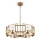 Maytoni H009PL-06G - Lámpara colgante con cadena BOWI 6xE14/40W/230V