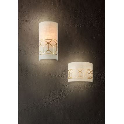 Maytoni H223-WL-01-G - Aplique MESSINA 1xE14/40W/230V