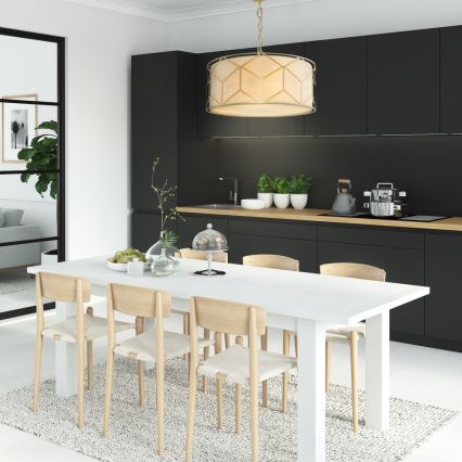 Maytoni H223PL-03G - Lámpara colgante con cadena MESSINA 4xE27/40W/230V