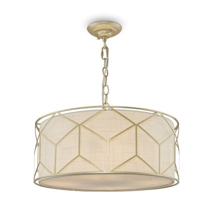 Maytoni H223PL-03G - Lámpara colgante con cadena MESSINA 4xE27/40W/230V