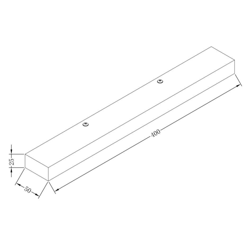 Maytoni MIR011WL-L9W4K - Aplique LED ORION LED/9W/230V blanco