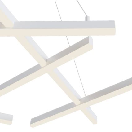 Maytoni MOD016PL-L75W - Lámpara LED colgante LINE LED/79W/230V blanco