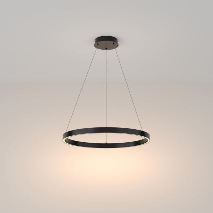 Maytoni MOD058PL-L32B3K - Lámpara LED colgante RIM LED/37W/230V 3000K diá. 60 cm negro