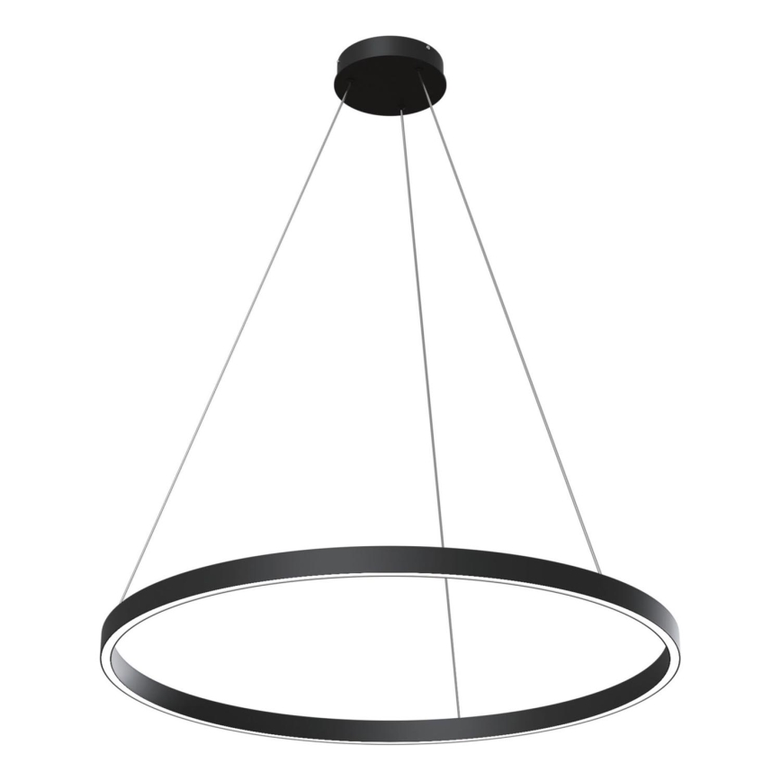 Maytoni MOD058PL-L42B3K - Lámpara LED colgante RIM LED/51W/230V 3000K diá. 80 cm negro
