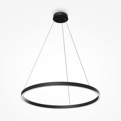 Maytoni MOD058PL-L42B4K - Lámpara LED colgante RIM LED/51W/230V 4000K diá. 80 cm negro