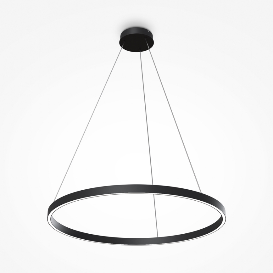 Maytoni MOD058PL-L42B4K - Lámpara LED colgante RIM LED/51W/230V 4000K diá. 80 cm negro