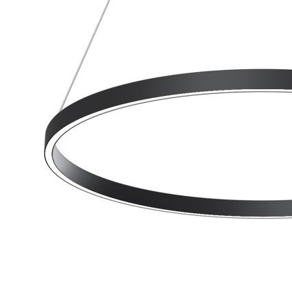 Maytoni MOD058PL-L42B4K - Lámpara LED colgante RIM LED/51W/230V 4000K diá. 80 cm negro