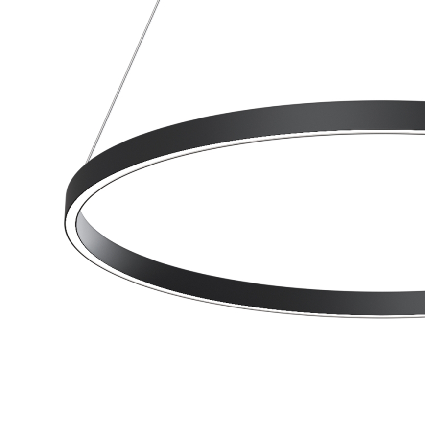 Maytoni MOD058PL-L42B4K - Lámpara LED colgante RIM LED/51W/230V 4000K diá. 80 cm negro
