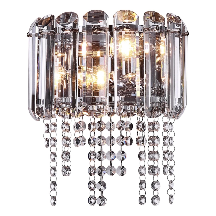 Maytoni MOD097WL-02CH - Aplique HAIL 2xE14/40W/230V cromo brillante