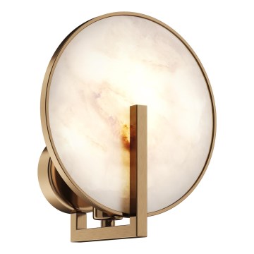 Maytoni MOD099WL-01G2 - Aplique MARMO 1xE14/40W/230V dorado