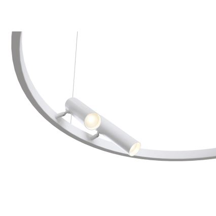 Maytoni MOD102PL-L42W - Lámpara colgante LED SATELLITE con cable LED/42W/230V, blanca