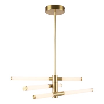 Maytoni MOD106PL-L28G3K - Lámpara colgante LED en varilla AXIS LED/28W/230V acabado dorado