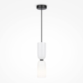 Maytoni MOD177PL-01W - Lámpara colgante MEMORY 1xE14/40W/230V blanco