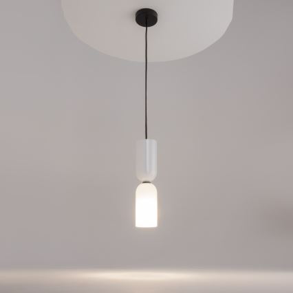 Maytoni MOD177PL-01W - Lámpara colgante MEMORY 1xE14/40W/230V blanco