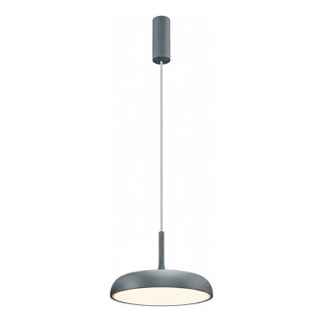 Maytoni MOD189PL-L12GR3K1 - Lámpara colgante LED sobre cable GERHARD LED/19W/230V Ø 30 cm gris