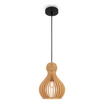 Maytoni MOD192PL-01W - Lámpara colgante ROOTS 1xE27/40W/230V diá. 20 cm beige