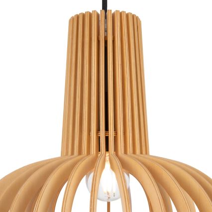 Maytoni MOD193PL-01W - Lámpara colgante ROOTS 1xE27/40W/230V diá. 22,5 cm beige