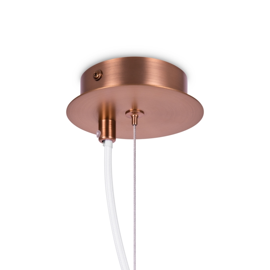 Maytoni MOD221-PL-01-G - Lámpara colgante ERICH 1xE14/40W/230V cobre