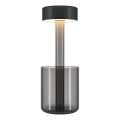 Maytoni MOD229TL - L3B3K3 - Lámpara de mesa portátil LED recargable y regulable LED/3W/5V 2200-4000K negro/gris