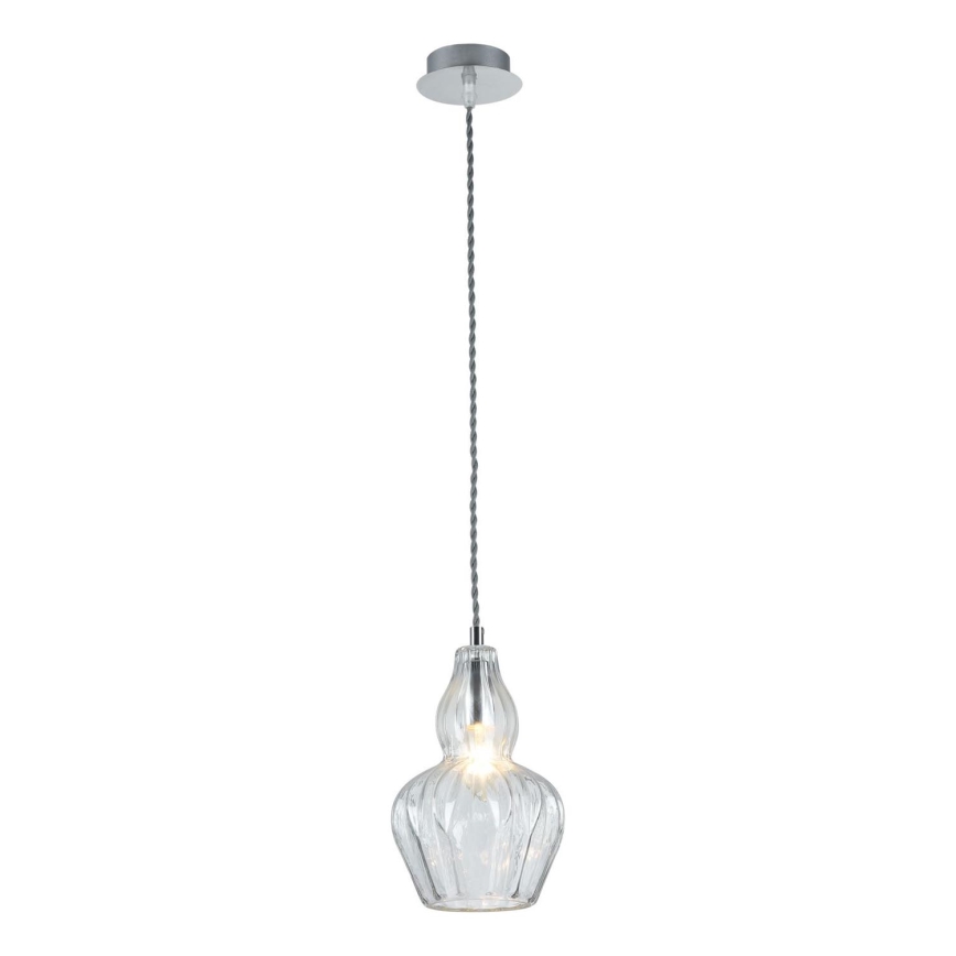 Maytoni MOD238-PL-01-TR - Lámpara colgante EUSTOMA 1xE14/40W/230V transparente
