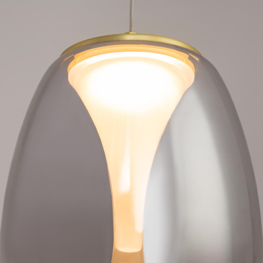 Maytoni MOD282PL-L8G3K - Lámpara LED colgante SPLASH LED/7W/230V 3000K dorado