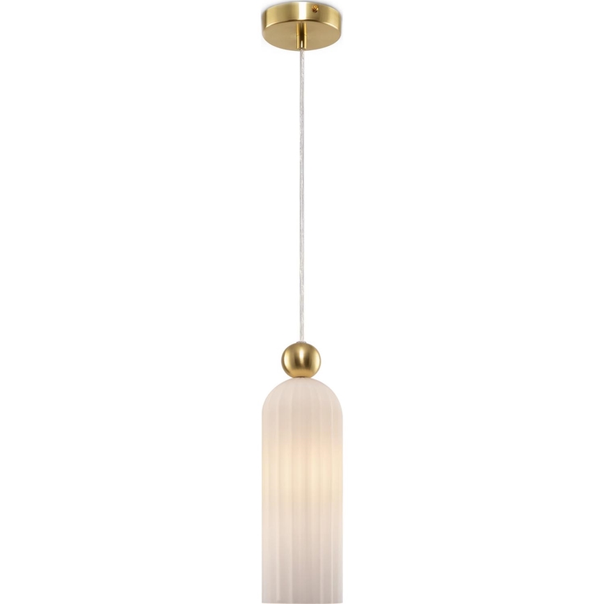 Maytoni MOD302PL-01W - Lámpara colgante ANTIC 1xE14/40W/230V dorado/blanco