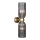 Maytoni MOD302WL-02GR - Aplique ANTIC 2xE14/40W/230V dorado/gris