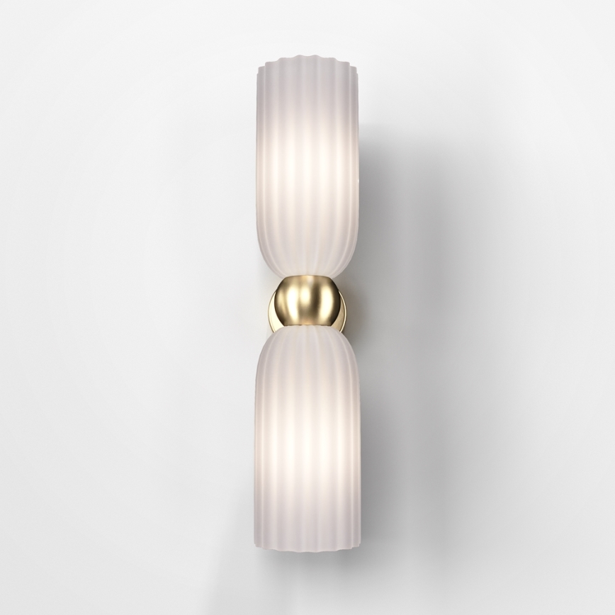 Maytoni MOD302WL-02W - Aplique ANTIC 2xE14/40W/230V dorado/blanco
