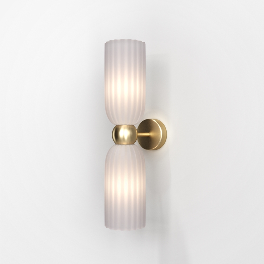 Maytoni MOD302WL-02W - Aplique ANTIC 2xE14/40W/230V dorado/blanco