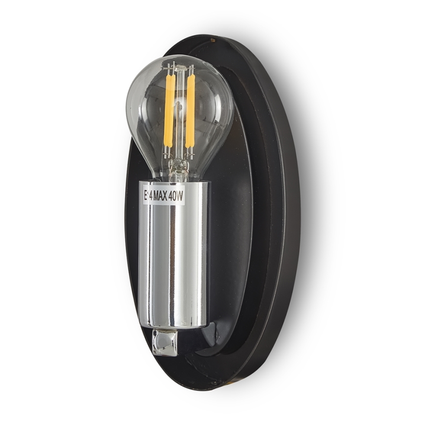 Maytoni MOD306WL-01CH - Aplique MABELL 1xE14/40W/230V cromo brillante