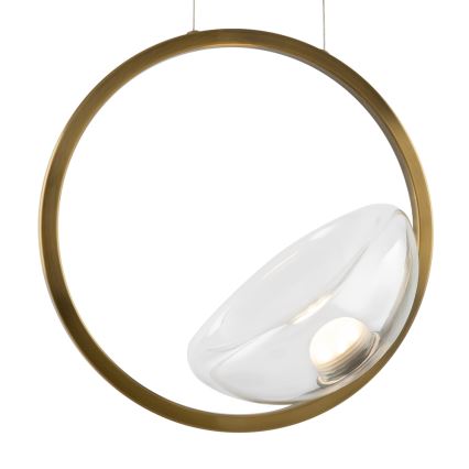 Maytoni MOD327PL-L5BS3K - Lámpara LED colgante LUNARE LED/5W/230V dorado