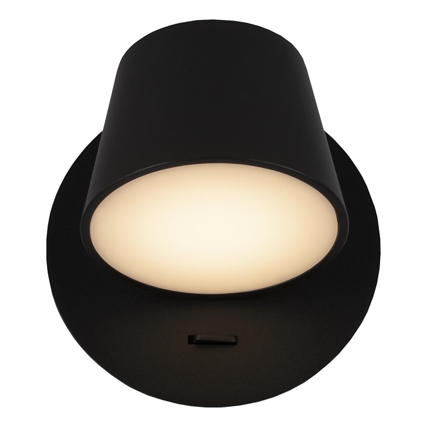 Maytoni MOD421WL-L6B3K - Aplique LED PIXEL LED/7W/230V 3000K negro