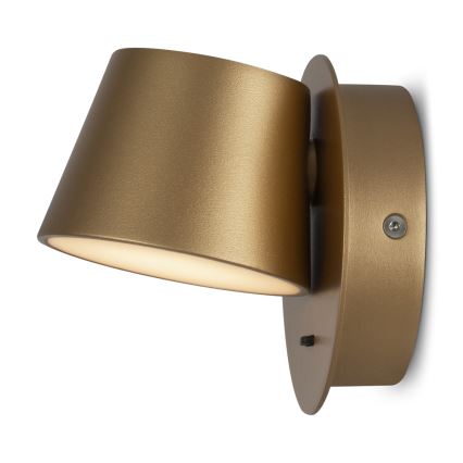 Maytoni MOD421WL-L6BS3K - Aplique LED PIXEL LED/7W/230V 3000K dorado