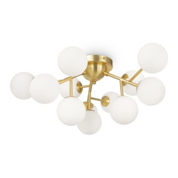 Maytoni MOD545CL-12BS - Lámpara de techo DALLAS 12xG9/28W/230V, acabado dorado