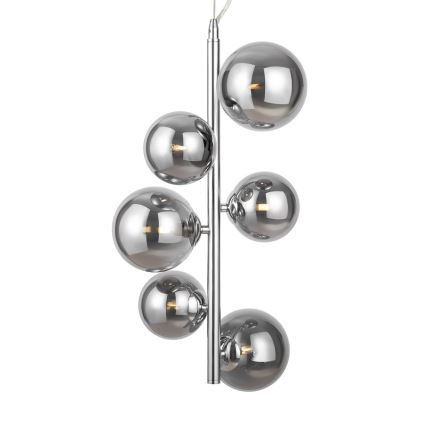 Maytoni MOD545PL-06CH - Lámpara colgante DALLAS 6xG9/28W/230V cromo brillante