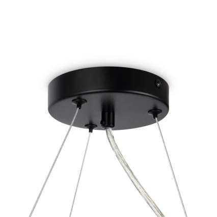 Maytoni MOD545PL-11B - Lámpara colgante DALLAS 11xG9/28W/230V negro